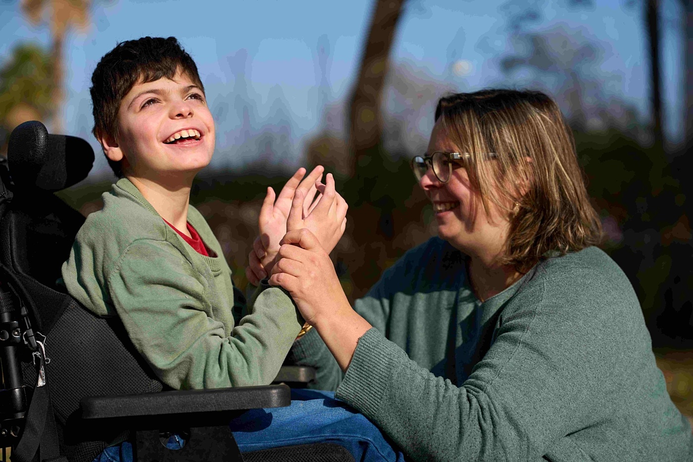 Diverse community of clients and carers